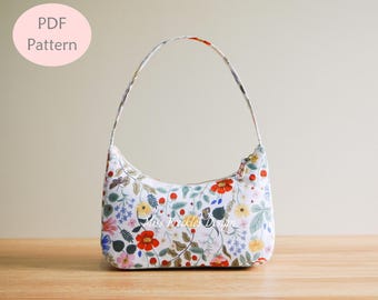 Gabrielle Shoulder Bag Sewing Pattern: Classic Daily Bag (Digital Download)