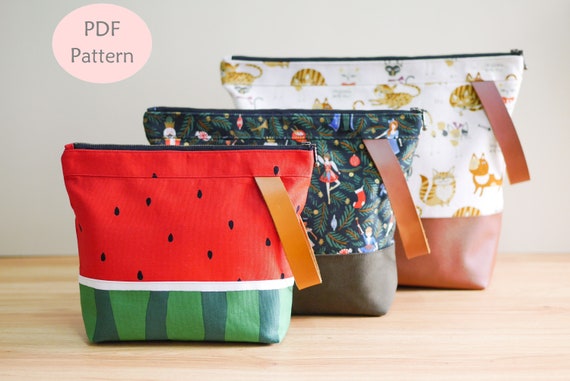 Lunch Bag Pattern, Insulated Lunch Bag, Bento Bag, Project Bag, Sewing  Pattern, Pattern, Instant Download 