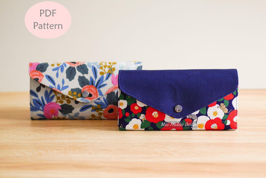 Amelia Envelope Wallet Sewing Pattern: Women's Wallet (digital Download ...