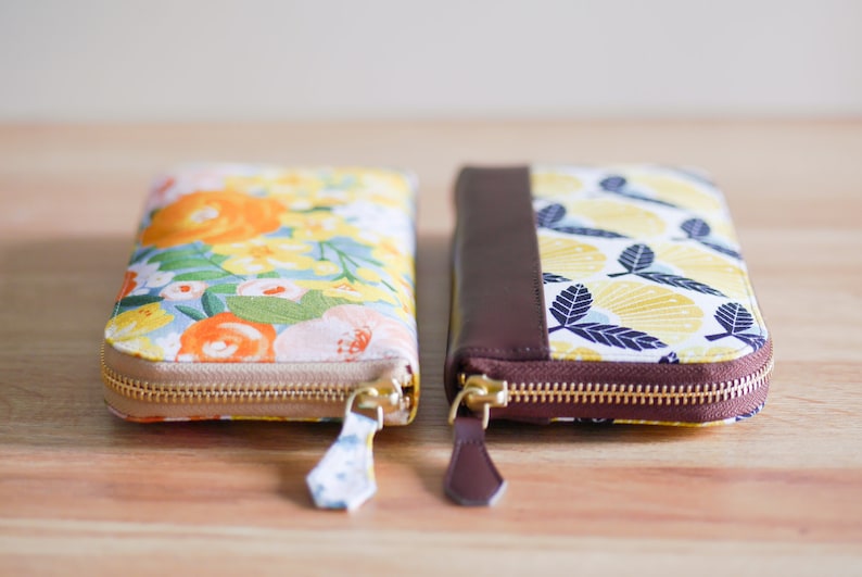 Mia Zip Around Wallet Zip Around Wallet Compact Wallet Etsy