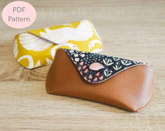 Mae Glasses Pouch, Glasses Pouch, Sun Glasses Pouch, Eye Glasses Case, Sewing Pattern, Pattern, Digital Download