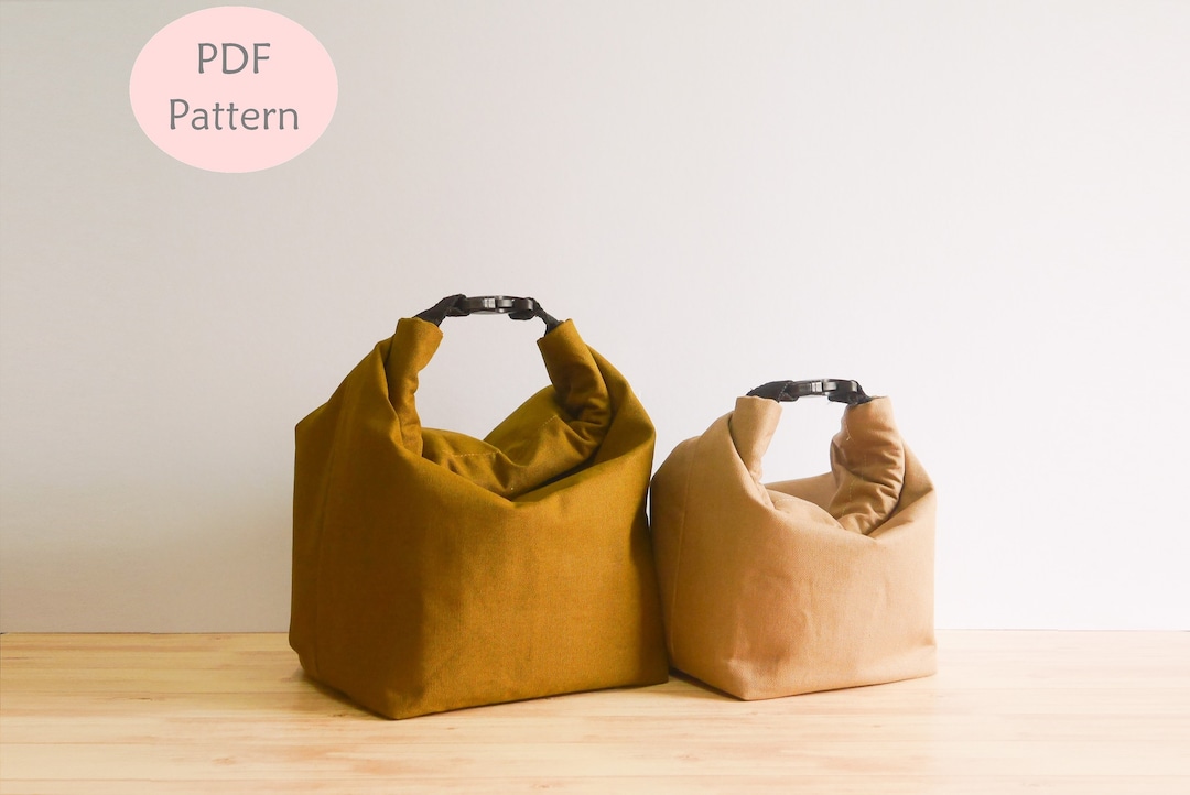 Lunch Bag Pattern Lunch Bag Pattern Lunch Bag Pattern Schneidebrett Projekt Tasche Nahen Muster Instant Download Etsy