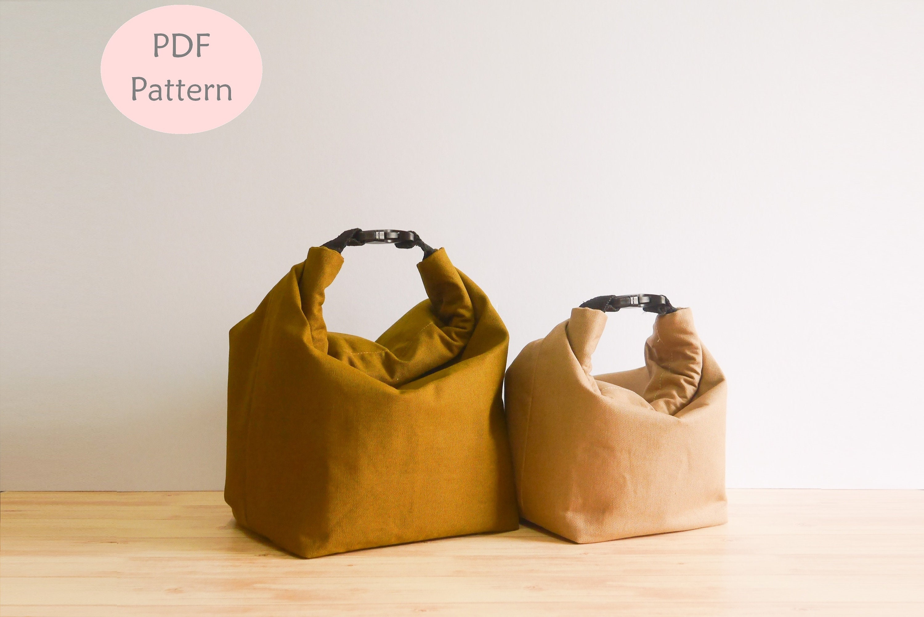 Foldable insulated bento bag 'Fujisawa', RPET heather grey - Sacs  isothermes - Bags 