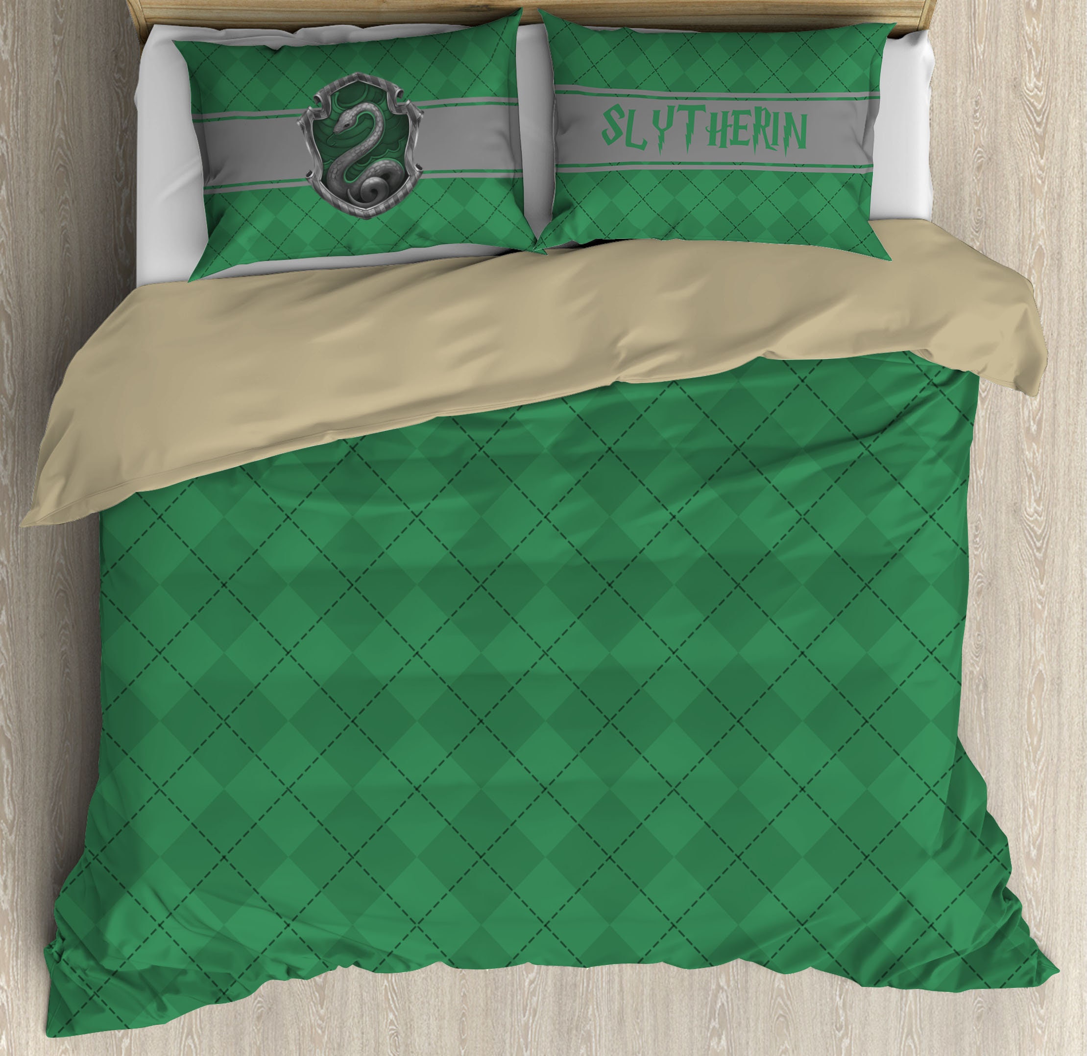 Slytherin Harry Potter Beddengoed Set Harry Potter | Etsy