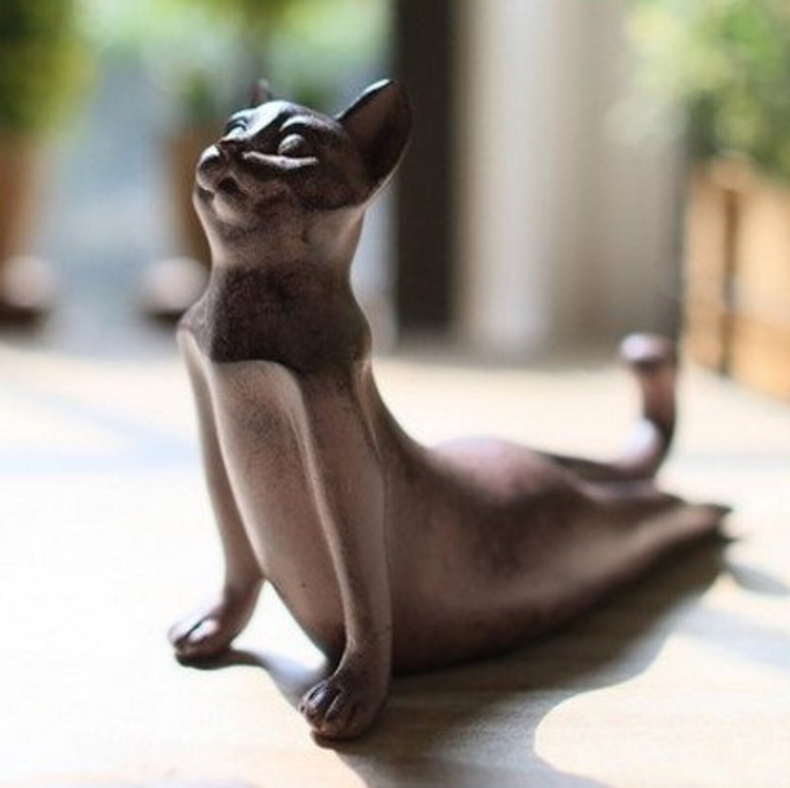 Cat Yoga Statues Only One Unique Etsy