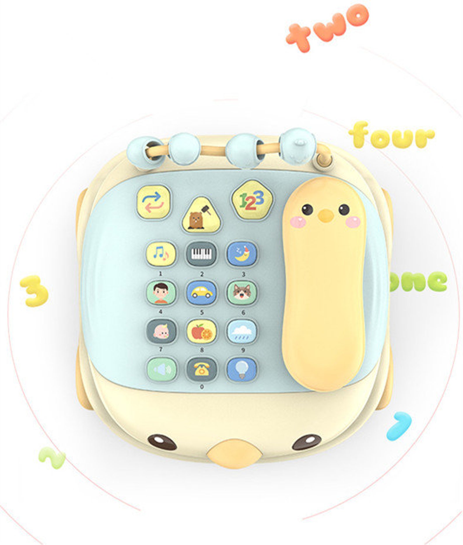 Toy phone simulation landline kids telephone Toy Etsy