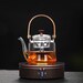 Japanese Style Glass Bamboo Handle Teapot Kettle glassware | Glass teapot, Japanese Teapot, Teapot japan, Kettle 