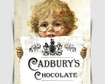 Great Home Vintage Decor Cadbury Chocolate Retro Vintage Wall Art Poster Print