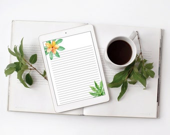 Tropical Letter Writing Stationery Set