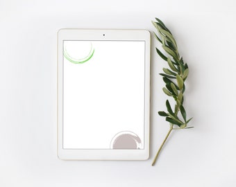 Circle Letter Writing Stationery Set
