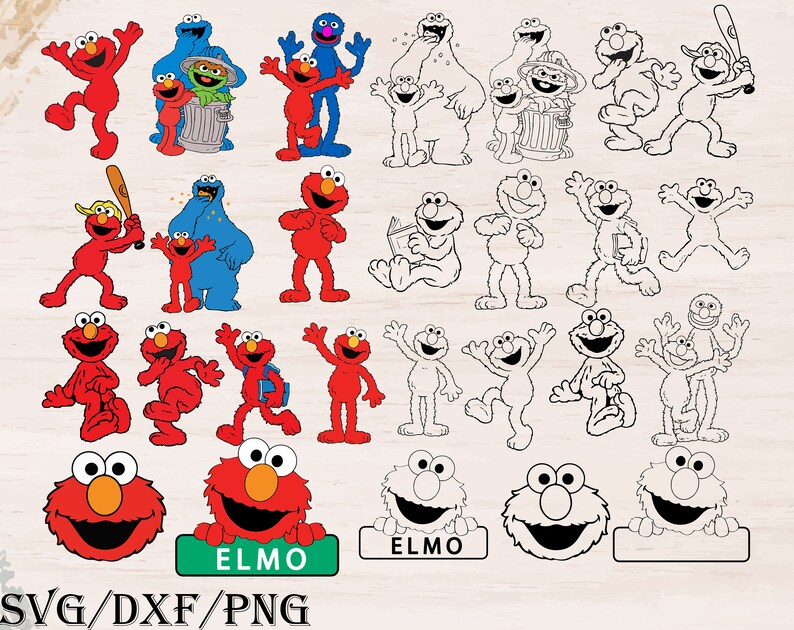 Free Free Birthday Elmo Svg 211 SVG PNG EPS DXF File
