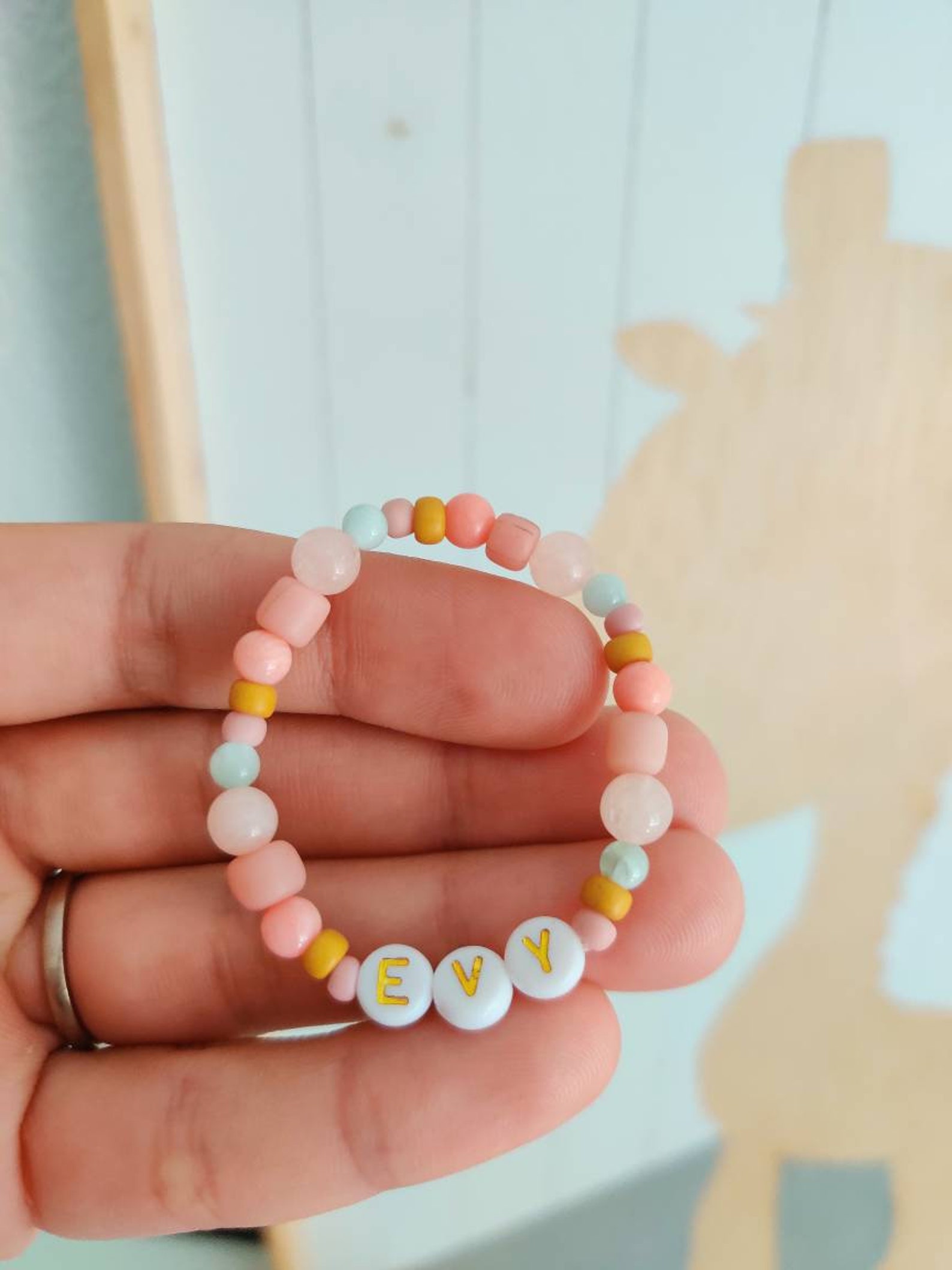 Personalized Name Bracelets Baby Girl Name Bracelet Baby Etsy