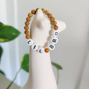 Little Brother Bracelet OR Big Brother Bracelet, Big Brother Gift, Brother Bracelets, Boy Toddler Bracelet, Boy Name Bracelet, Custom Name