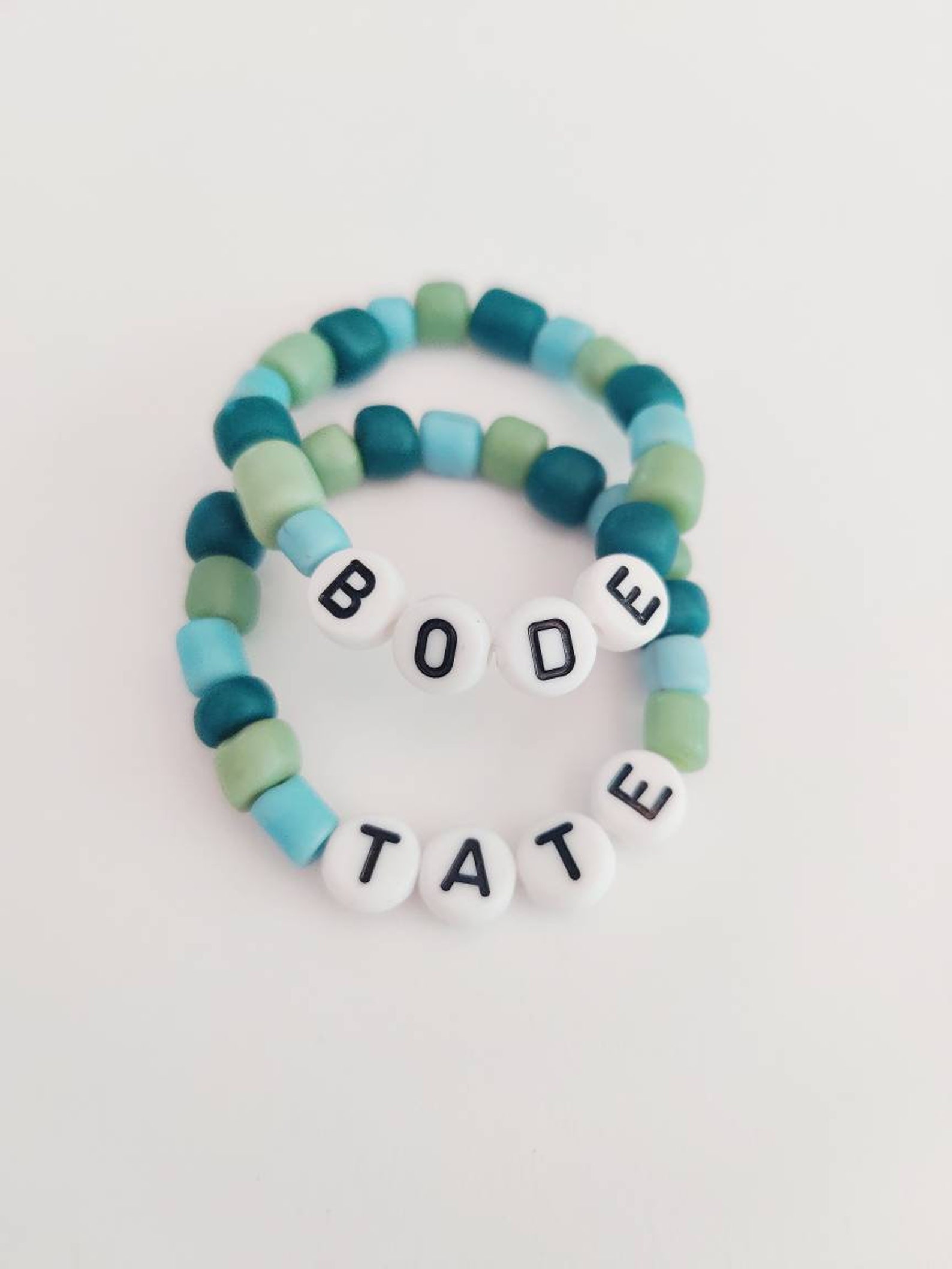 Twin Boy Bracelets Identical Twin Boy Identifier Boy Name Etsy