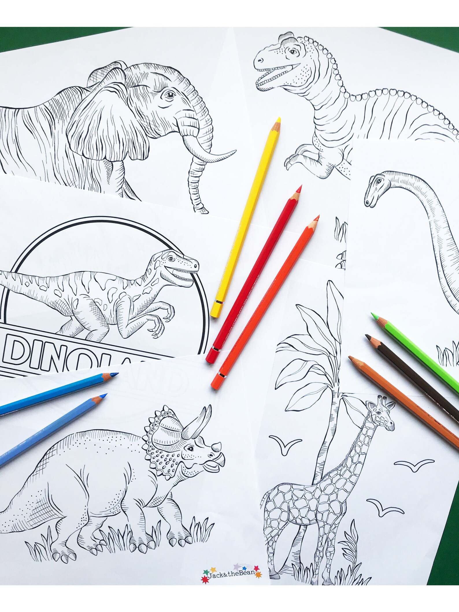 diplodocus colouring