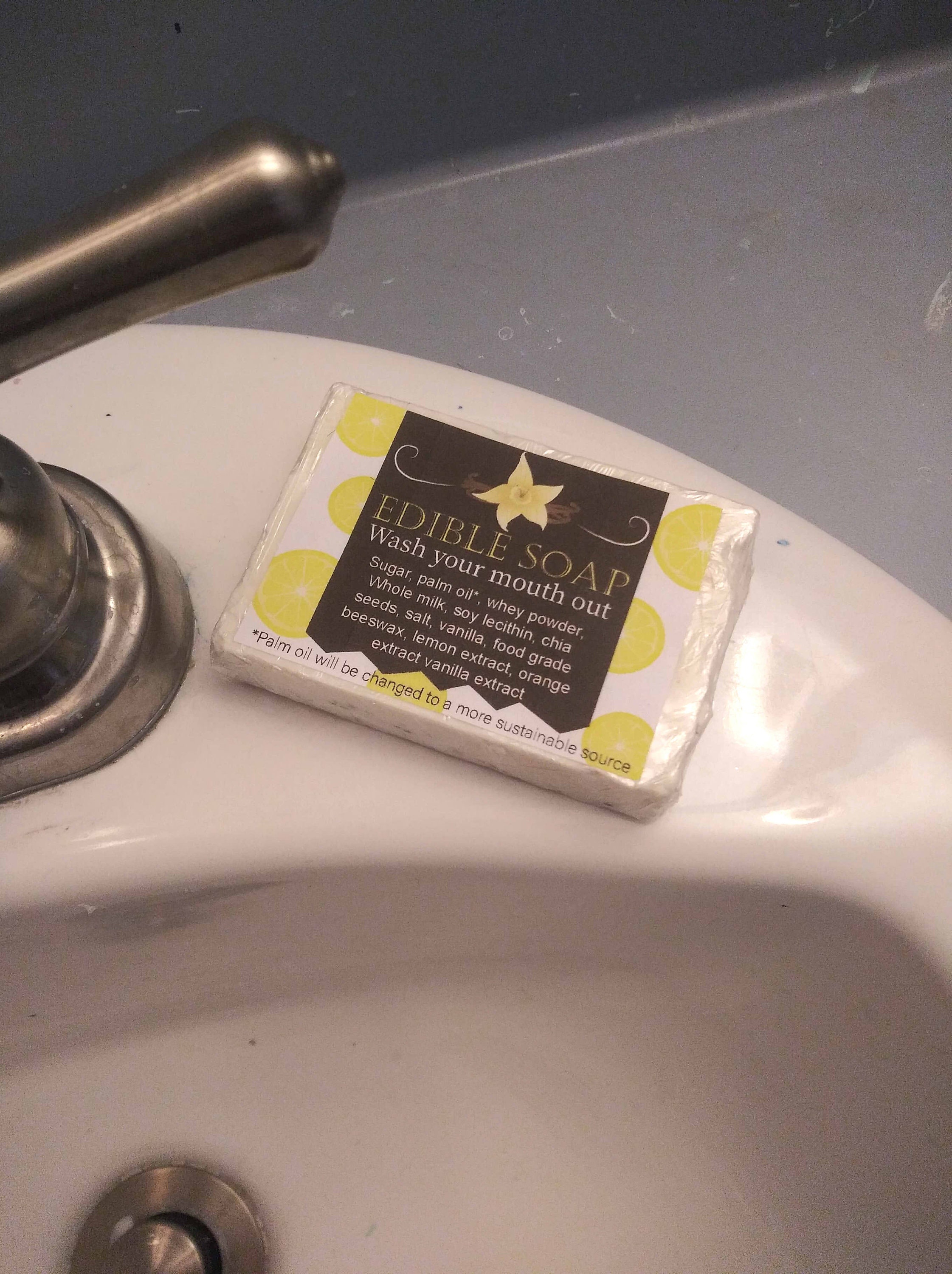 Edible soap Etsy
