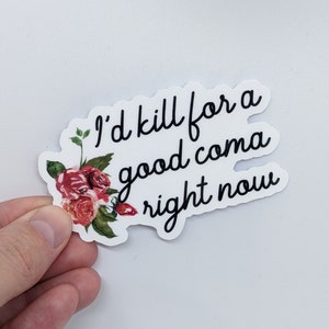 Relatable Sticker | Moira Sticker | Funny Vinyl Sticker | Introvert Sticker | Funny Gift | Moiraism Sticker | Gift for Friend