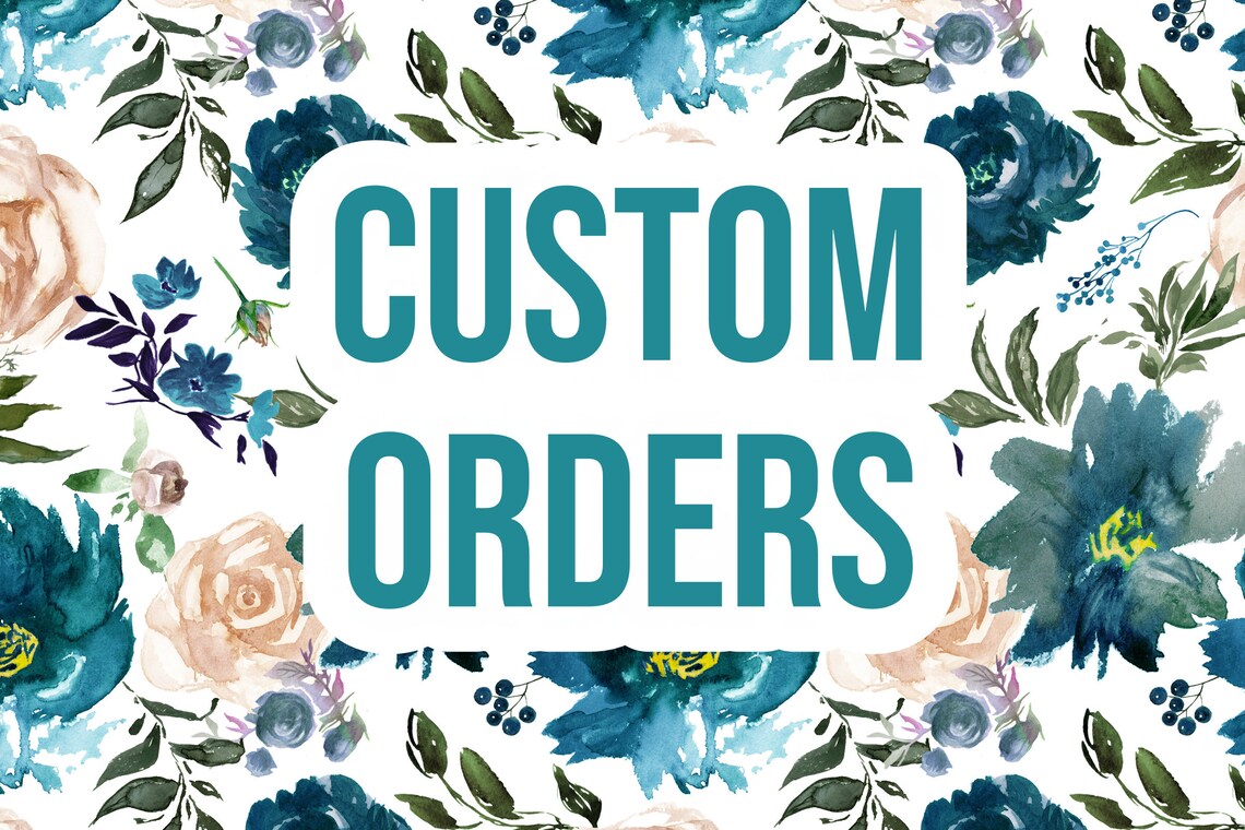 Custom Orders Custom Decals Custom Stickers Custom Etsy