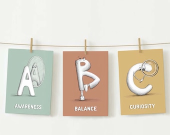 Alphabet Flash Cards | Social-Emotional Learning for Kids