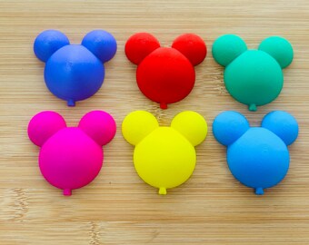 Mouse Balloon Cruise Door Magnets: Fish Extender Cabin Decor (Pack of 6)