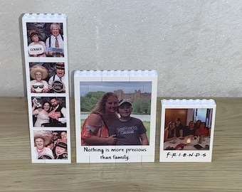 Custom Photo Building Block, LEGO Compatible, Personalized Gift