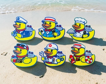 Magnetic Cruise Ducks Cruise ships Fun Vacation Door Magnets