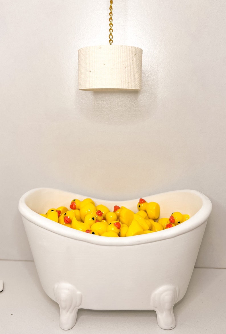 Modern Dollhouse Canvas Pendant Light. Gold or Silver. Etsy