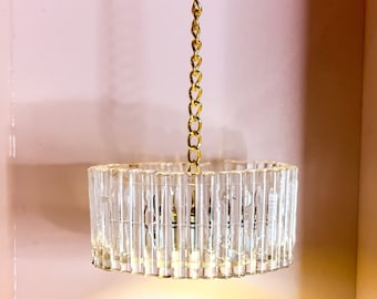 Lampe de table miniature pour maison de poupée - DRFEIFY - échelle 1/12