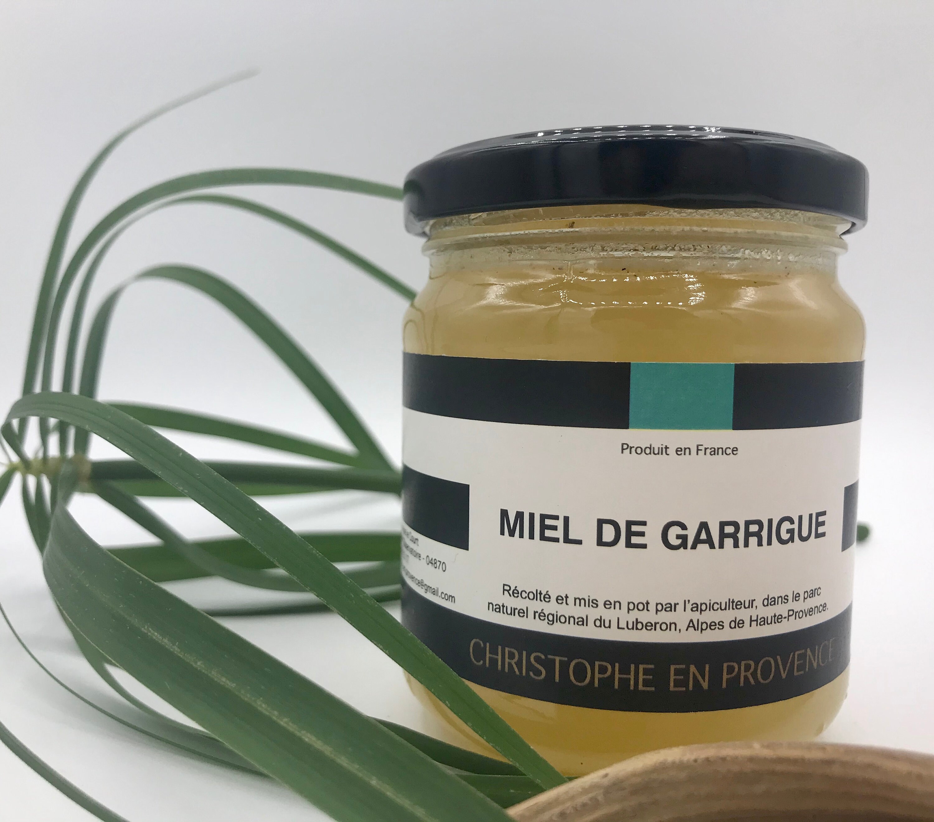 Miel de Garrigue 250 Grammes, 100% Naturel et Artisanal, Récolté en Provence