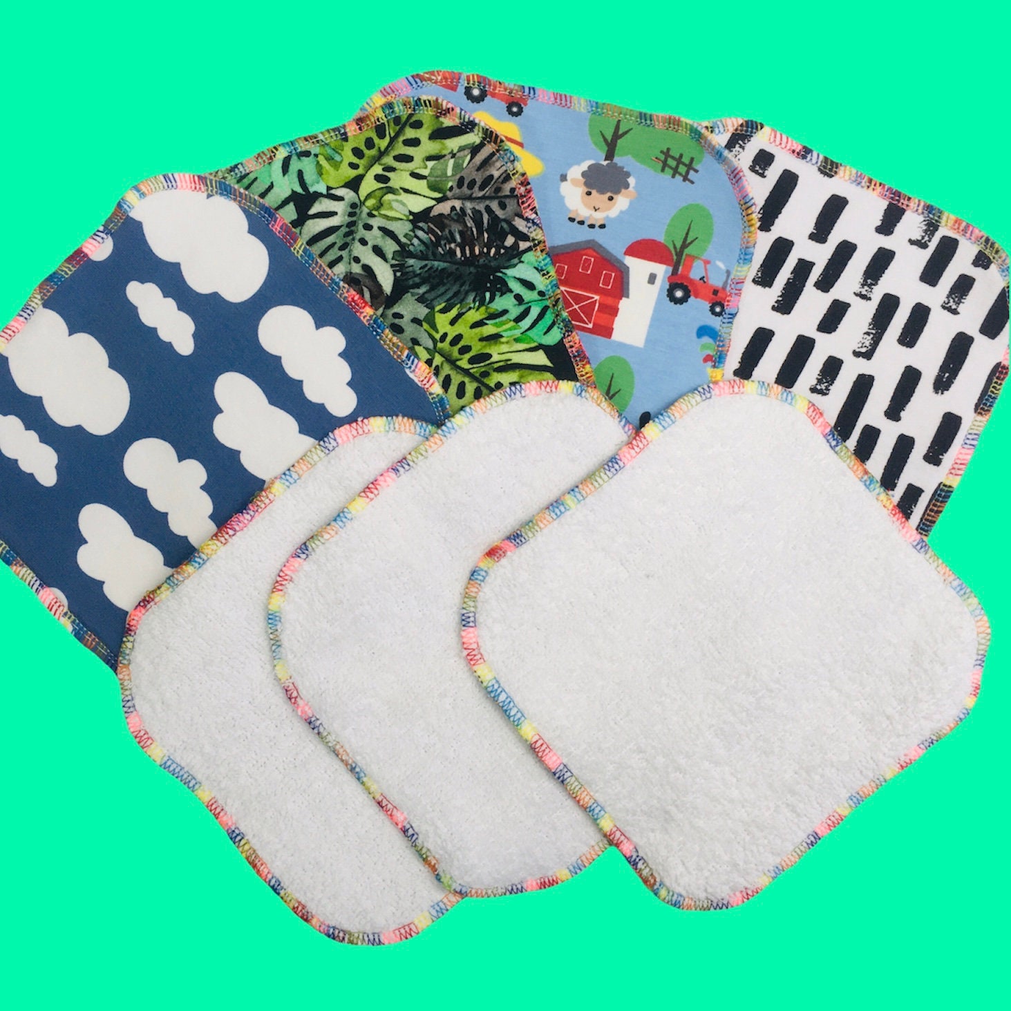 Reusable Makeup Pads Eco Friendly Made from Preloved items Etsy