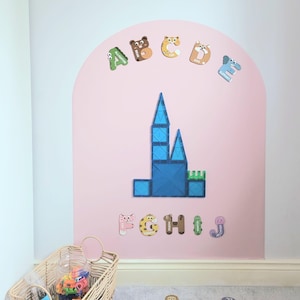 Magnetic Wall Arch Decal | Wall Arch Wall Sticker | Children&#39;s Nursery Playroom Decals