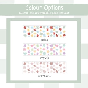 Irregular Star Wall Sticker Decals | Nursery Playroom Decor image 4