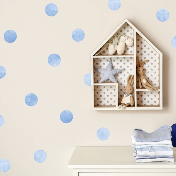 Polka Dot Wall Decal Etsy