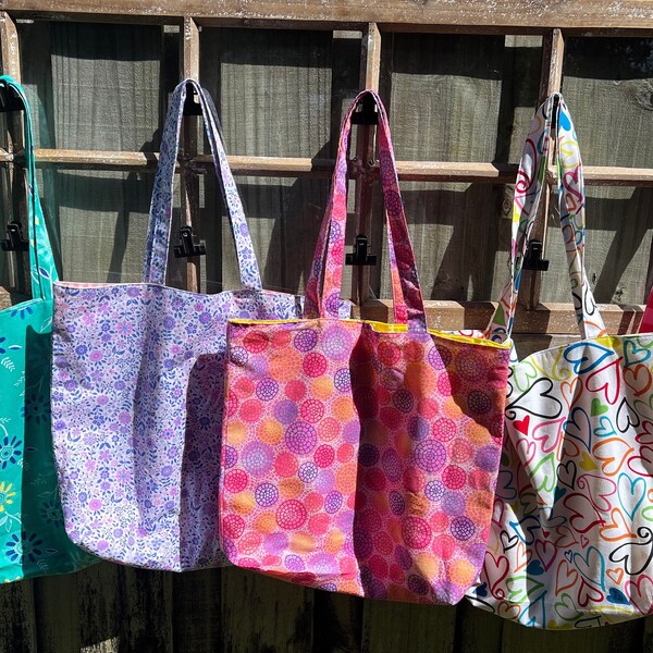 Fabric Tote Bag Etsy