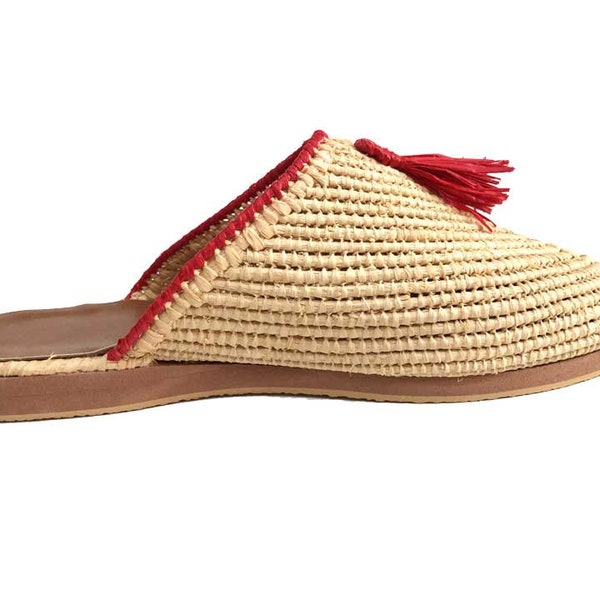 Handmade Raffia Shoes from Morocco: Sustainable and Stylish,raffia,sustainable,eco-friendly, artisan-made," and "ethical."