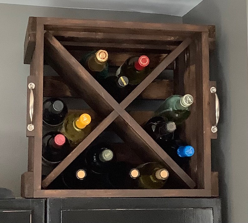 Wine Cube Rack, Wine Storage, Wine Bottle Holder Etsy