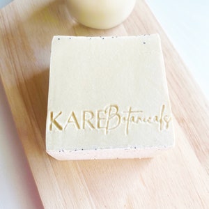 Vegan Hand en Body Soap Moisturizing Bar 8 oz CitroenVerbena