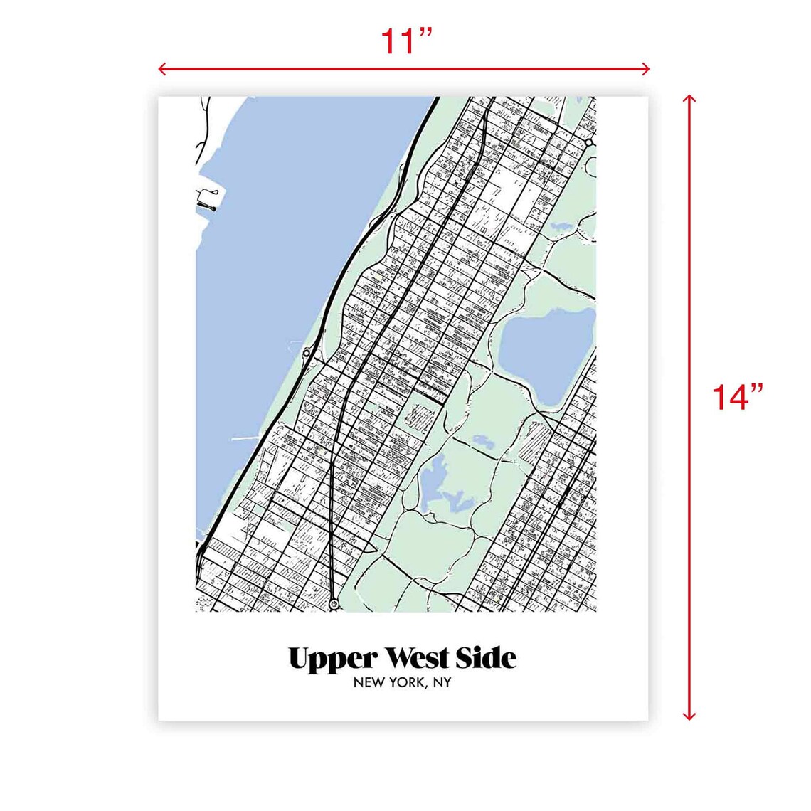 Upper West Side New York Map - Map