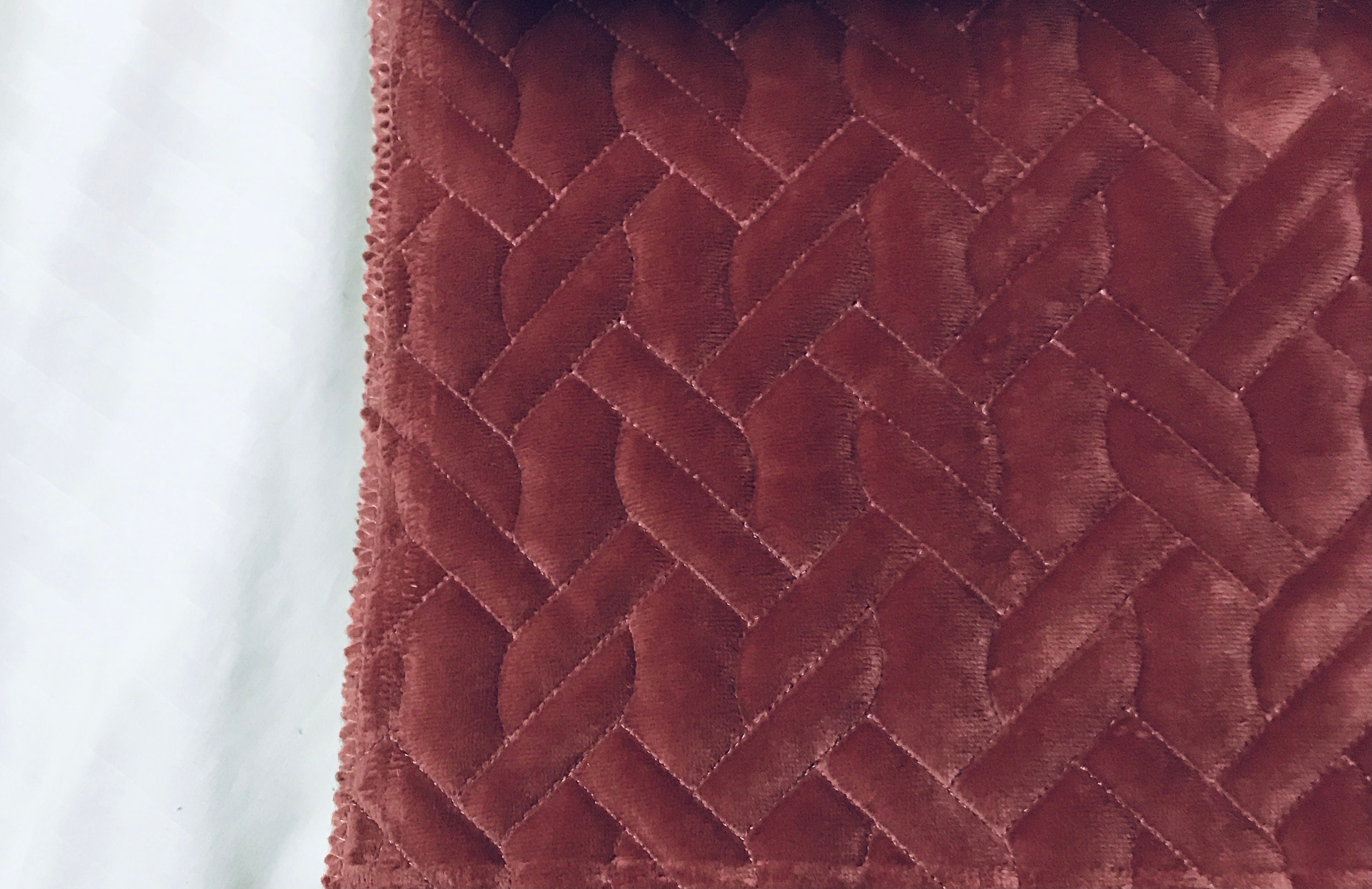 Quilted Velvet Fabric for Chair Sofa Headboard Cushions & Etsy