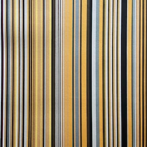 Gelb Gestreifter Samtstoff: Digitaldruck-Polsterungsmaterial