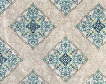 Antique Persian Motif Fabric: Upholstery, Cushion, Window Treatment