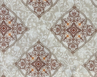 Antique Persian Motif Fabric: Upholstery, Cushion, Window Treatment