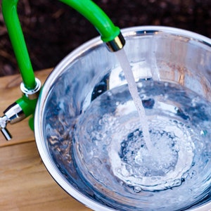 MUD SINK de Korevarie / Cedar Wood / Construido en canadá / Functional Kids Play Sink / Almidero al aire libre imagen 2