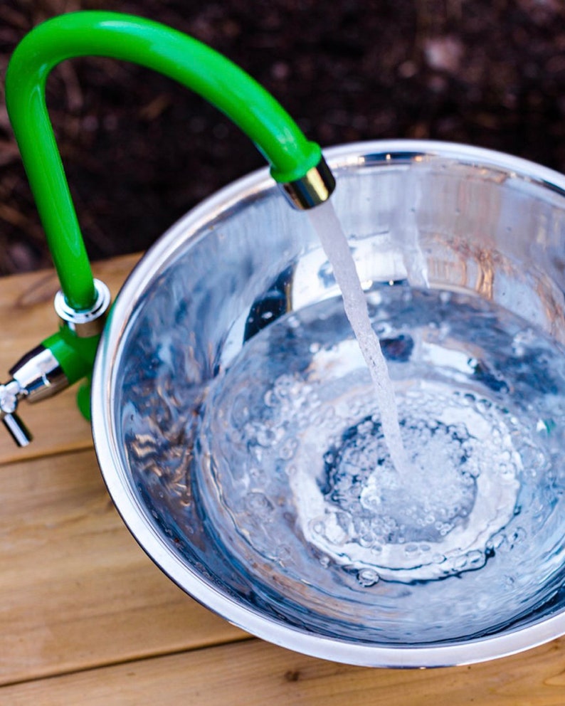 MUD SINK de Korevarie / Cedar Wood / Construido en canadá / Functional Kids Play Sink / Almidero al aire libre imagen 2