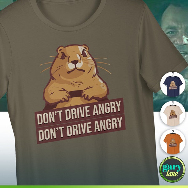 Und täglich grüßt das Meerschweinchen Bill Murray Filmliebhaber Geschenk, lustiges Zitat Unisex T-Shirt, Film Buff Don't Drive Angry 90er Jahre Komödie Nostalgie Geschenk für Papa