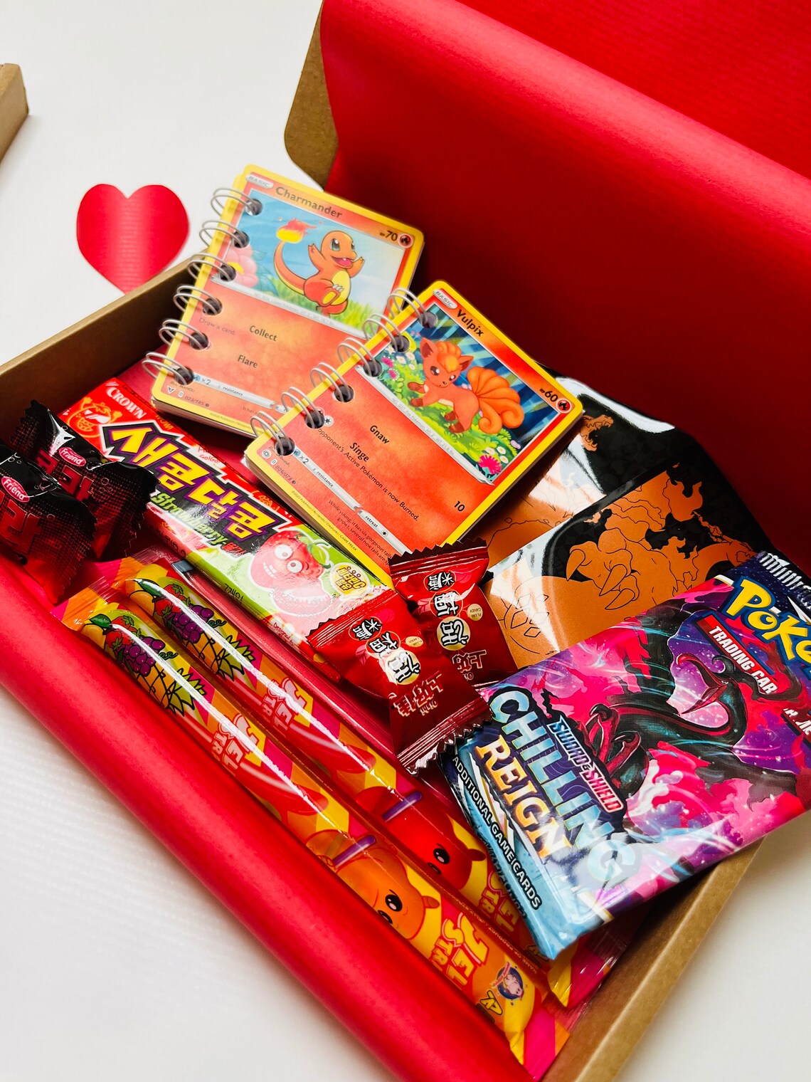 Pokémon Gift Box Includes a Pack of Cards Anniversary Gift Etsy