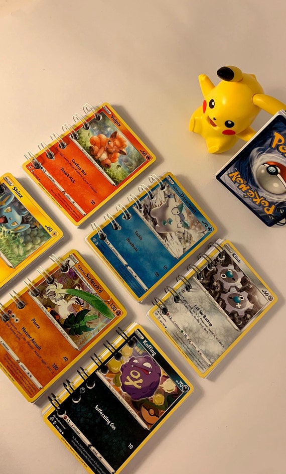 Pokémon Card Notebook/pocketbook. Ideal for Gift Stocking 