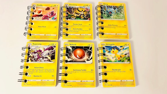 Pokémon Card Notebook/pocketbook. Ideal for Gift Stocking 