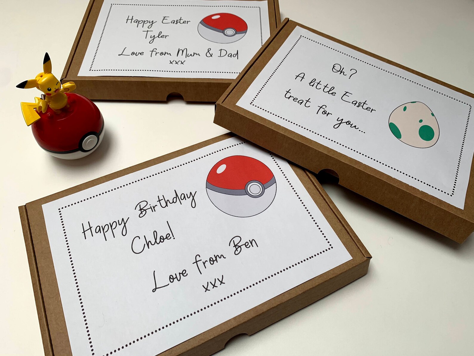Pokémon Gift Box Includes a Pack of Cards Birthday Gift Etsy Australia