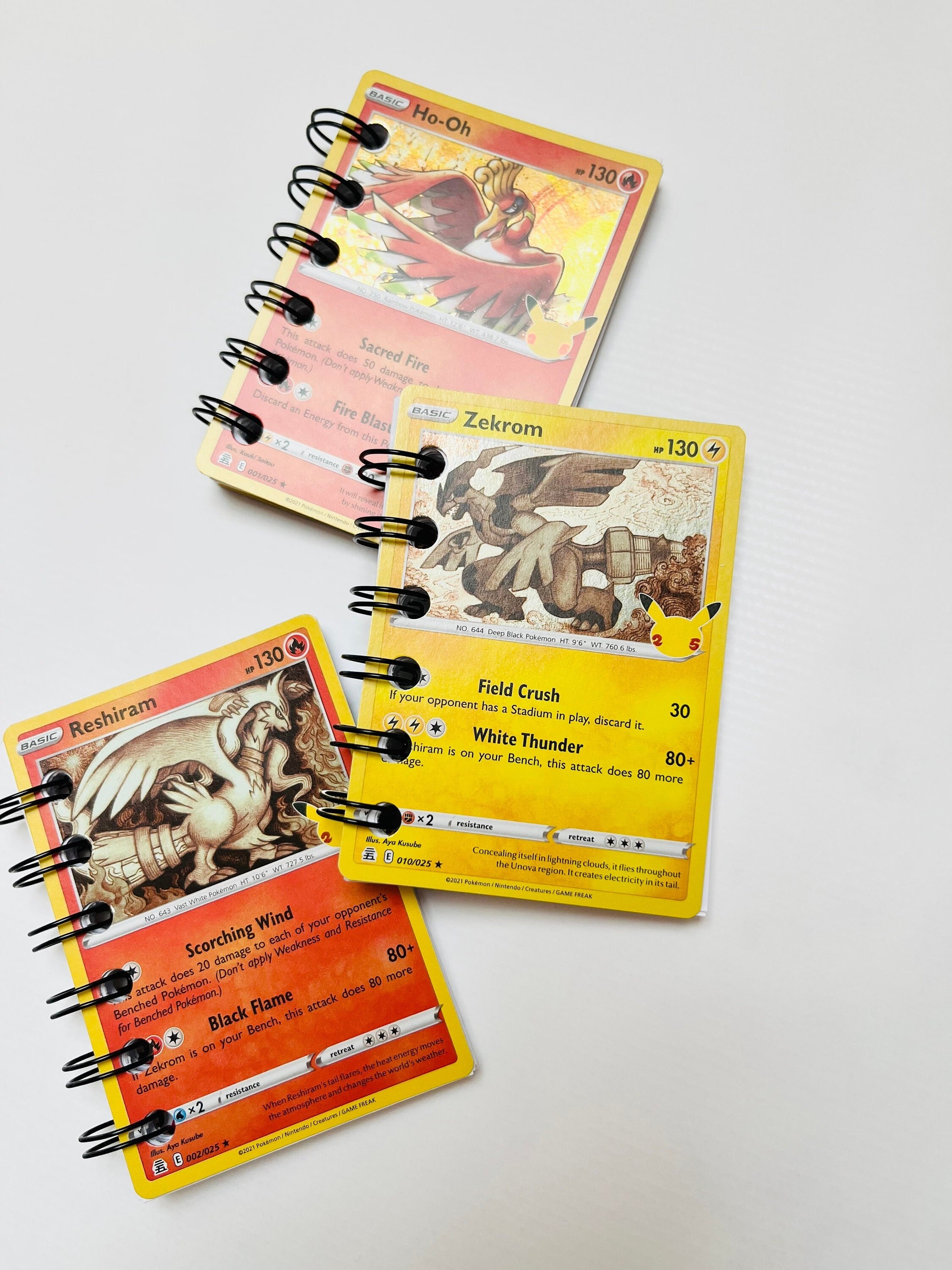 Pokémon Card Notebook/pocketbook. Ideal for Gift Stocking 